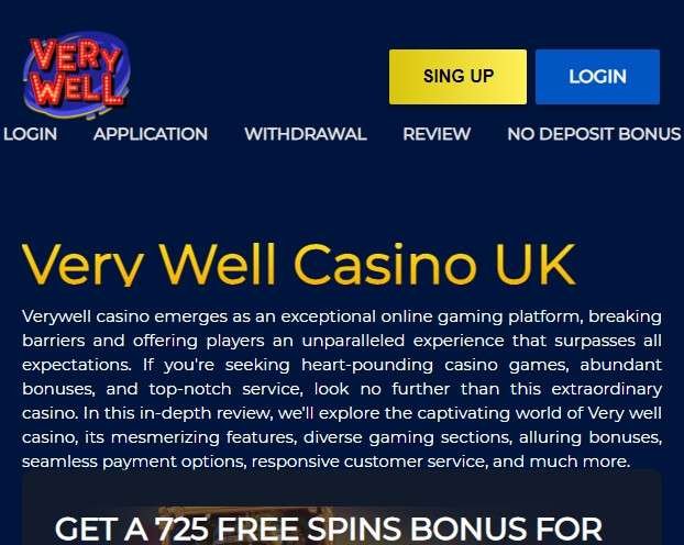 Exploring Verywell Casino in the UK: A Comprehensive Gaming Guide - overview Exploring Verywell Casino in the UK: A Comprehensive Gaming Guide - overview