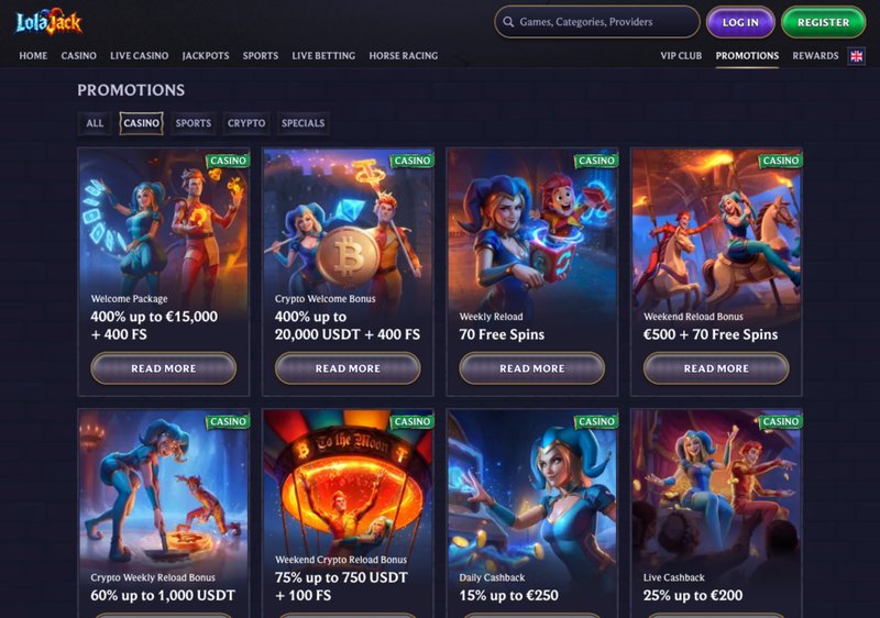 Exploring the Exciting World of Lolajack Casino in the UK in United Kingdom